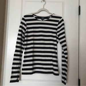 Tripp NYC Long Sleeve Striped Top